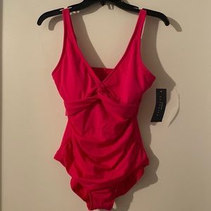 Jantzen Classics Hot Pink Bathing Suit NWT